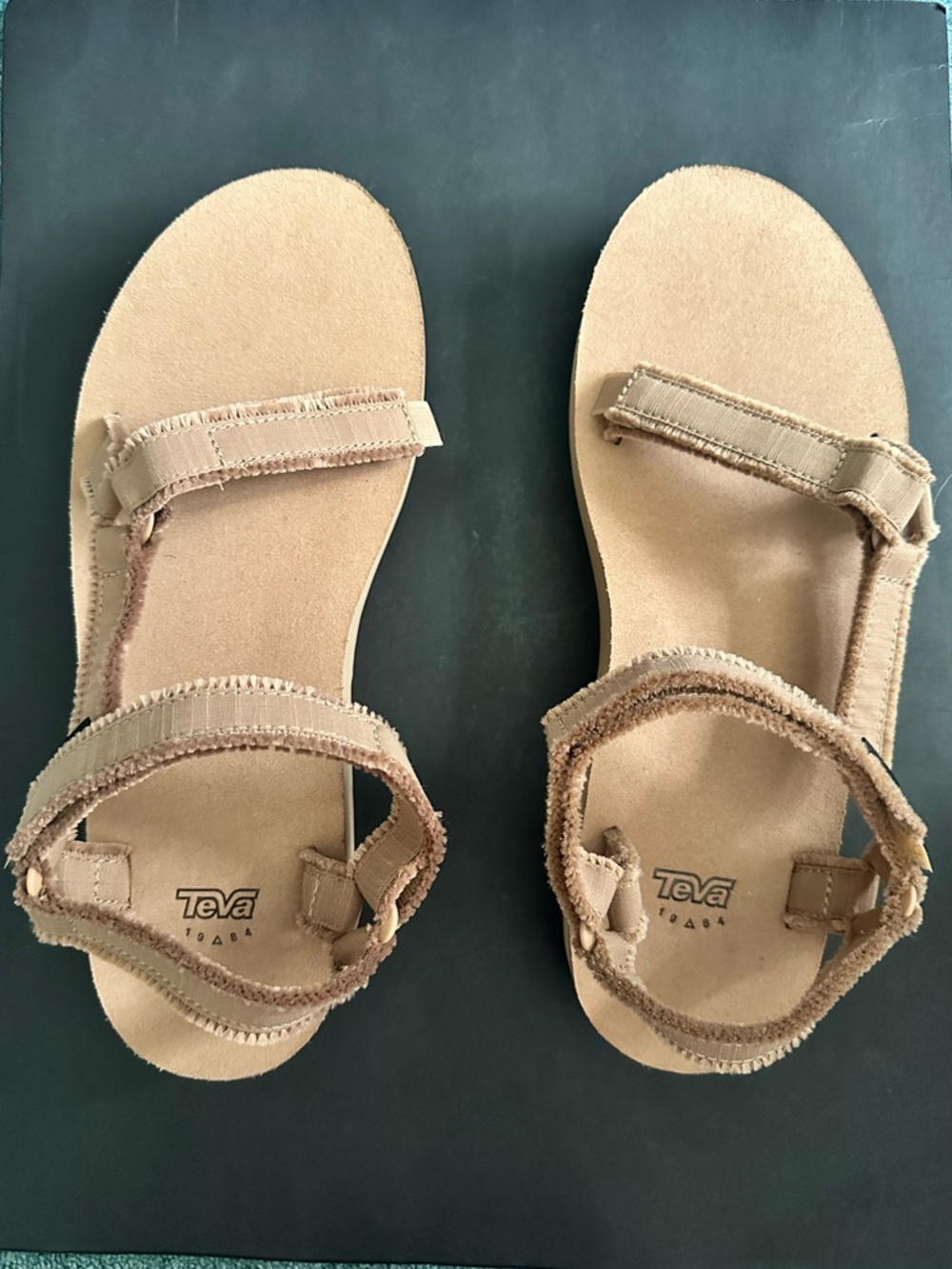 Teva Midform Universal Canvas Sandals Women's Size 11 Hook & Loop Comfort NEW